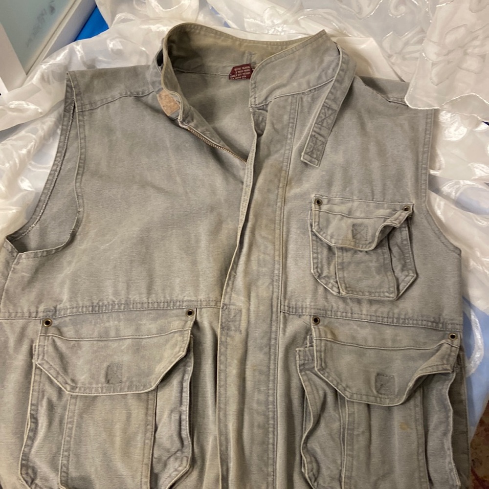 Graffiti Brand, grungy, streetwear vest XL grey